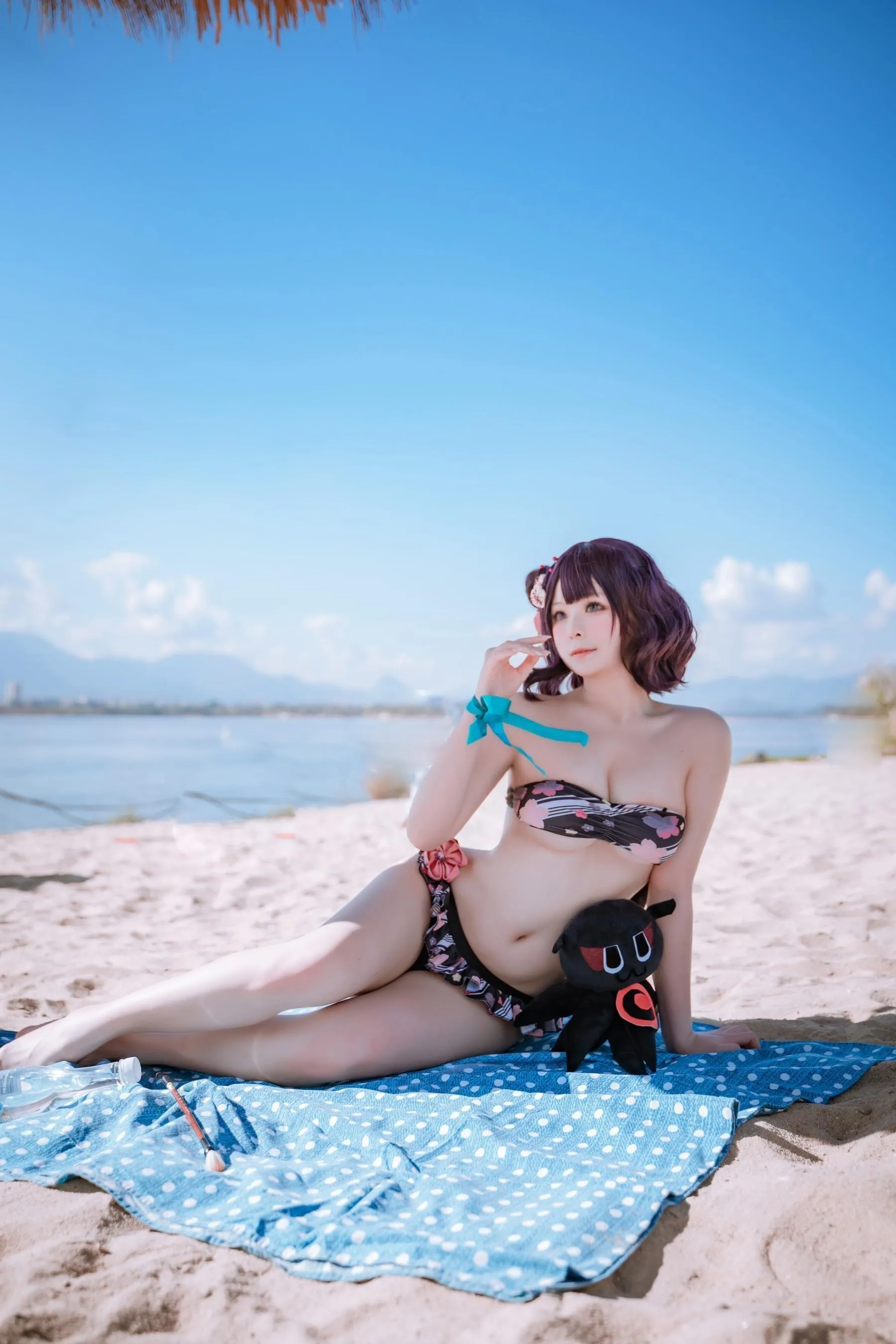 w百合欧皇子w – NO.11 沙滩 [21P]插图7